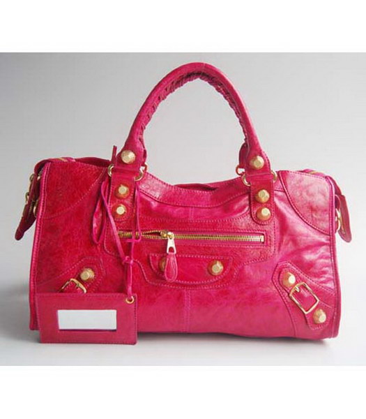 Balenciaga Classic Pink in pelle di borsa